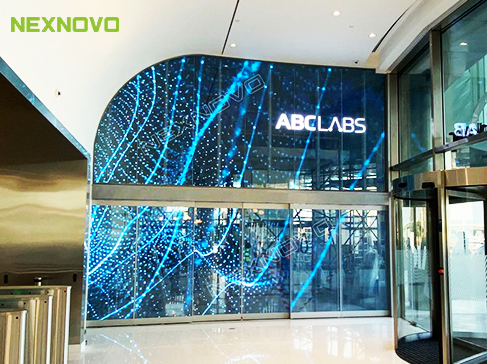 巴林ABC银行创新中心LED透明屏项目