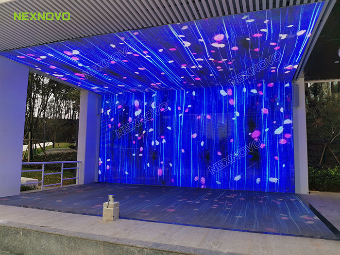 湖南衡阳中央公园LED透明跑道屏项目(图5)