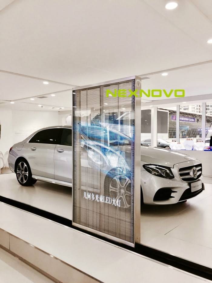 Mercedes-Benz携手晶泓(NEXNOVO)透明LED显示屏开展E级车智享体验全国巡展(图4)