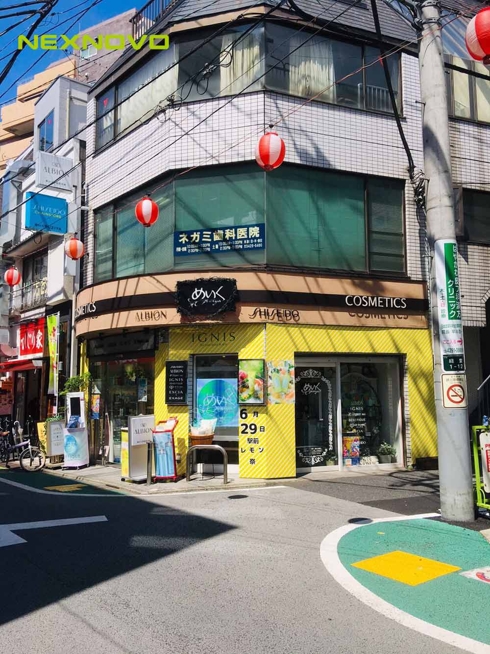 日本东京FUZIYA护肤品店LED透明屏项目(图2)