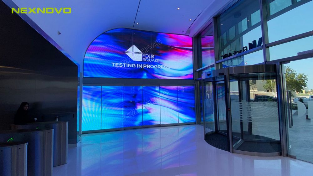 巴林ABC银行创新中心LED透明屏项目(图6)