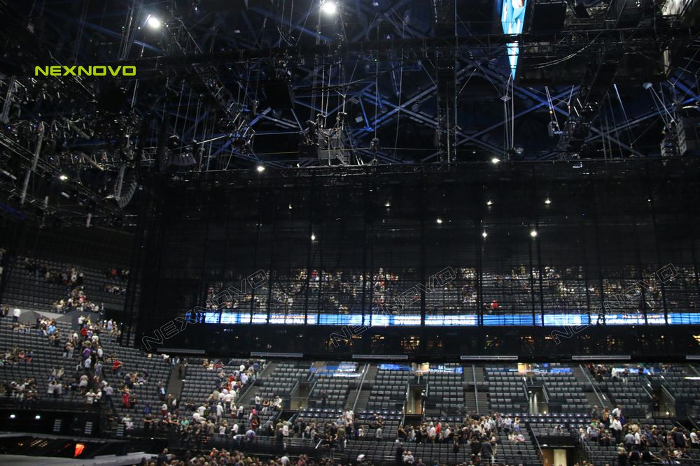 世界顶级摇滚乐队U2巡回演唱会透明LED显示屏项目(图4)