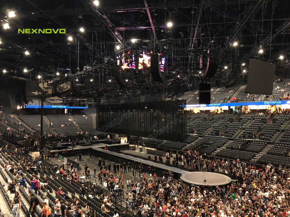 世界顶级摇滚乐队U2巡回演唱会透明LED显示屏项目(图11)