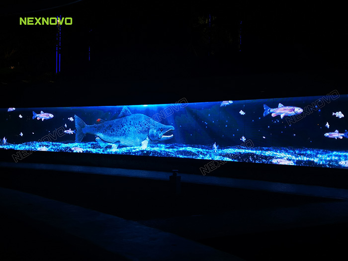 湖南衡阳中央公园LED透明跑道屏项目(图3)